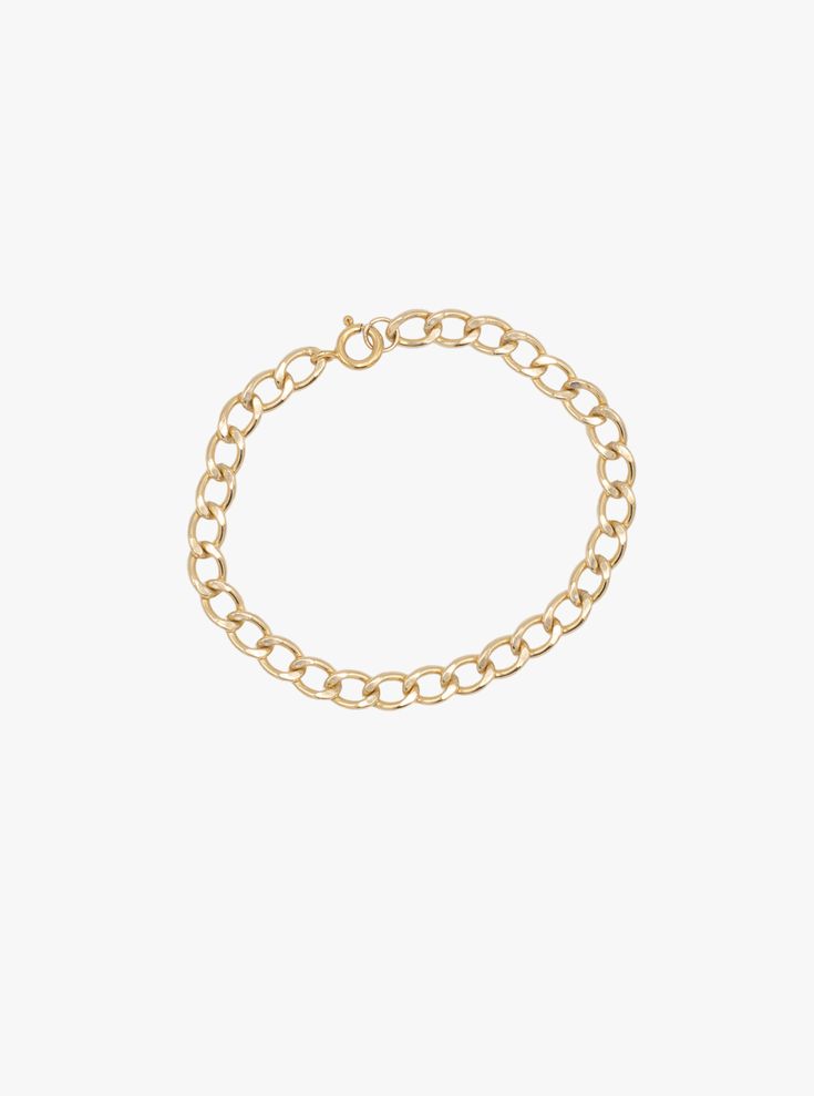 14k Gold-Filled Diamond-Cut Curb Chain Sizing Guide: Click Here *Allow 3-5 business days for production before shipping as all of our pieces handmade* Everyday Cuban Link Curb Chain Jewelry, Cuban Link Necklace With Oval Links As Gift, Cuban Link Necklace With Oval Links For Gift, Oval Link Cuban Necklace With Solid Construction Gift, Classic Jewelry With Chunky Cuban Link Chain, Gift Cuban Link Necklace With Solid Oval Link, Classic Cuban Link Chunky Chain Jewelry, Everyday Jewelry With Curb Chain Links, Classic Cuban Link Bracelet With Oval Links As Gift