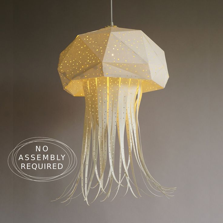 a light that has some kind of jellyfish on it