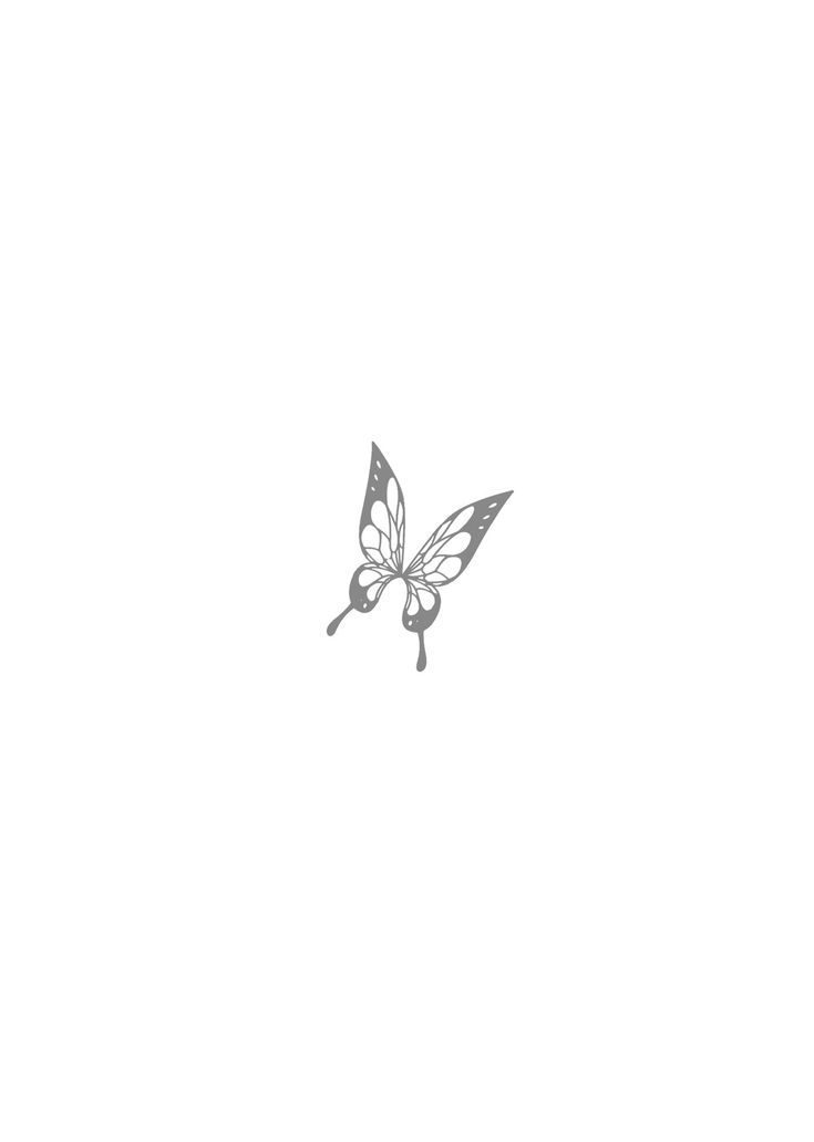 a drawing of a butterfly flying in the sky