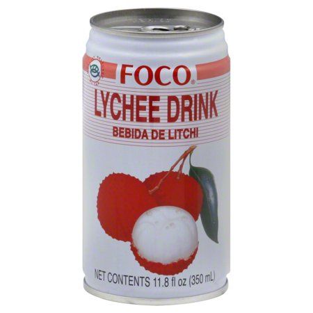 a can of food that is on a white background with the words lyghee drink