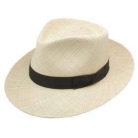 Stetson - Retro Panama Straw Fedora in Natural Golf Fashion Men, Golf Accessories Ladies, Nike Golf Hat, Golf Socks, Straw Fedora Hat, Womens Golf Fashion, Straw Fedora, Golf Hat, Golf Hats