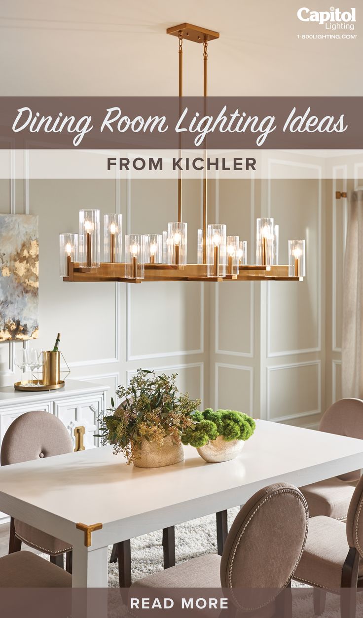 the dining room lighting ideas from kichler