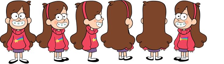 Gravity Falls Character Sheet, Gravity Falls Concept Art, Gravity Falls Character Design, Cartoon Turnaround, Turnaround Animation, Character 360, Character Turnaround Sheet, Character Rotation, Alex Hirsh