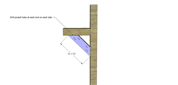 an image of a wooden cross with measurements for the base and top section on it