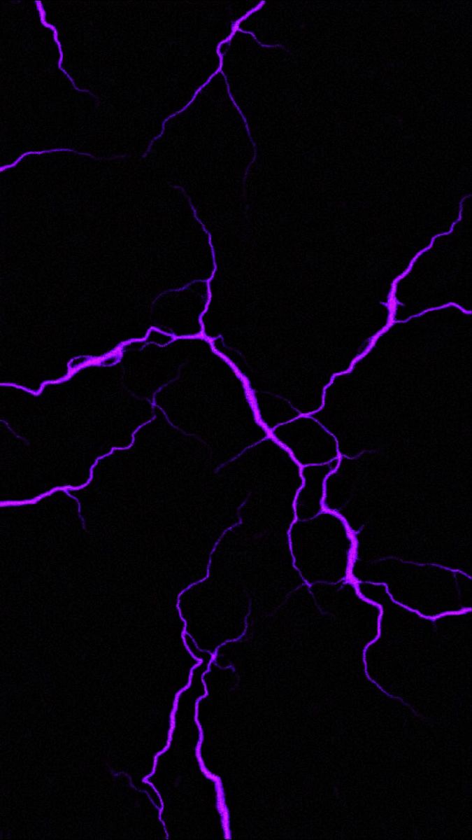 purple lightning strikes in the dark night sky with no one on it's phone