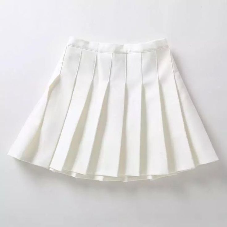 Cute White School Skirt, White Mini Pleated Skirt, White Miniskirt, Vintage Pleated Skirt, Pleaded Skirt, Student Uniform, Skirt Korean, Rok Mini, Mini Pleated Skirt