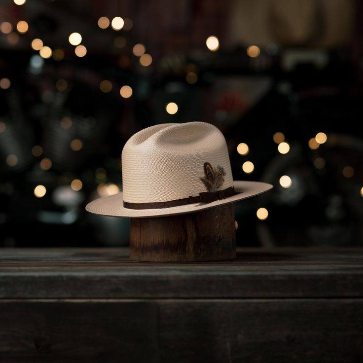 Stetson Open Road Fitted Cream Panama Hat With Short Brim, Formal Wide Brim Hat In Natural Color, Cream Fedora Panama Hat For Kentucky Derby, Classic Cream Hats With Short Brim, Classic Beige Hat With Curved Brim, Classic Cream Fedora For Formal Occasions, Classic Brimmed Hat For Town, Beige Curved Brim Fedora For Formal Occasions, Formal Natural Hat With Short Brim