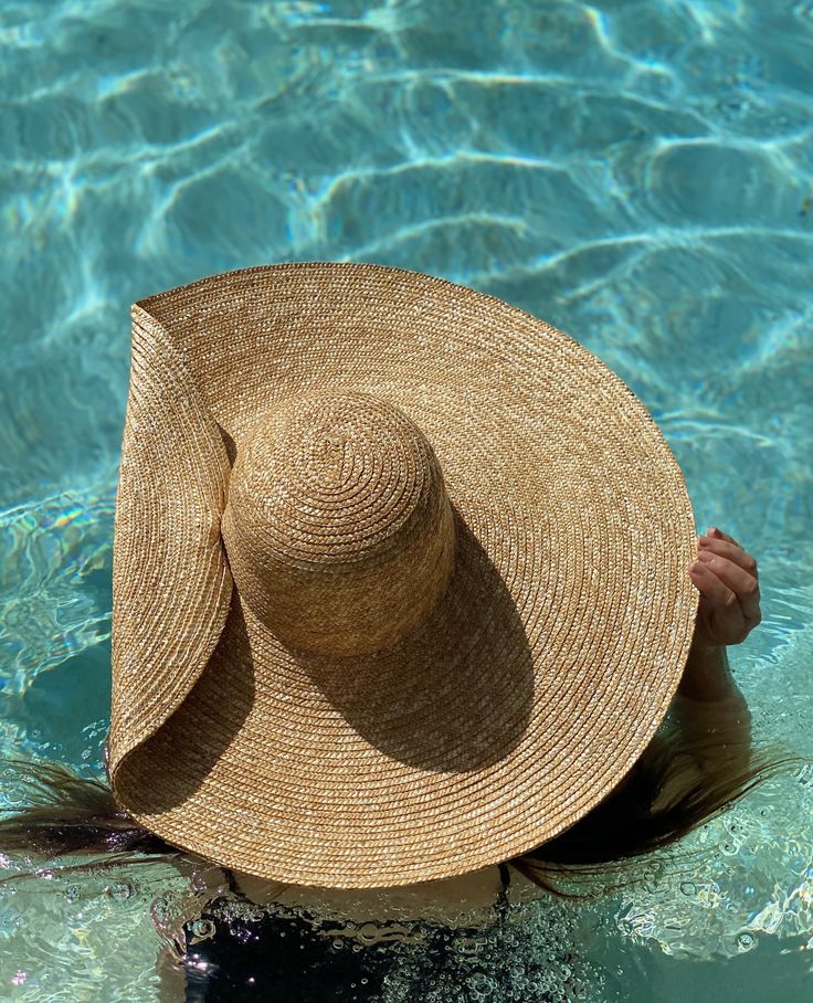 Wheat straw side button detail sun hat Woven Sun Hat For Summer, Elegant Wide Brim Straw Hat With Uv Protection, Elegant Lightweight Straw Hats, Lightweight Straw Hat For Pool, Elegant Lightweight Brimmed Straw Hat, Chic Flat Brim Sun Hat For Sunbathing, Chic Flat Brim Straw Hat For Sunbathing, Lightweight Short Brim Hat For The Pool, Lightweight Short Brim Hat For Pool