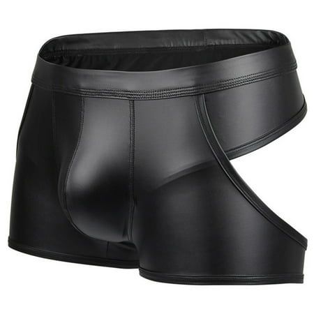 Men Thong Faux Leather Lingerie Briefs Underwear Boxer Shorts Briefs String Please check the Size Chart before order. If you are not sure the size, please send message to us.  Item specifics Season: Winter Gender: Man Material: Polyester Decoration: None Clothing Length: Regular Pattern Type: None Style: Fashion,Causal Weight: 45~60gM-2XL Features: 1. It is made of high quality materials,durable enought for your daily wearing 2. Stylish and fashion make you more attractive 3. Great for party,Dai Lingerie Cute, Boxer Pants, Leather Lingerie, Boxer Shorts, Low Waist, Boxer Briefs, Night Club, Briefs, Leather Men