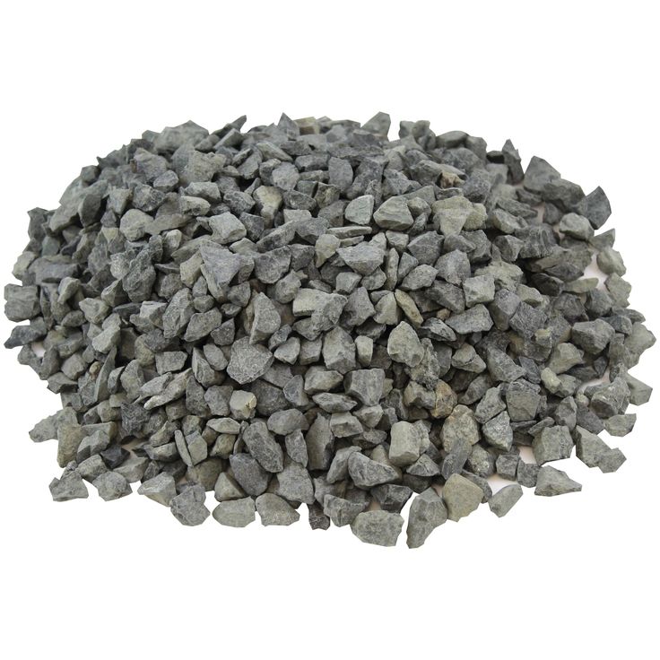 a pile of gray rocks on a white background with clippings to the side