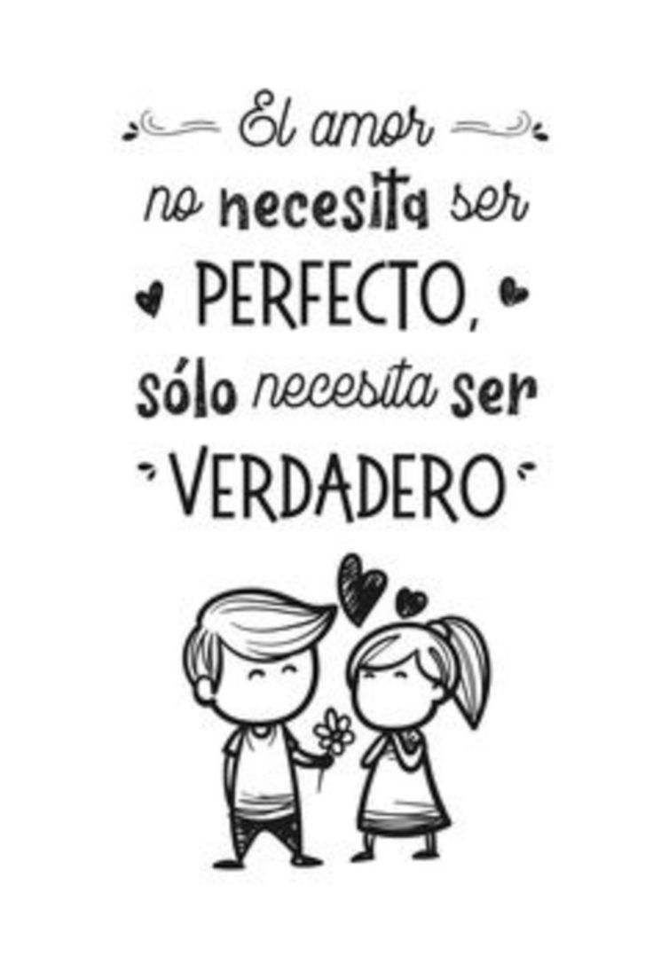 a drawing of two people holding hands with the words in spanish and english above them