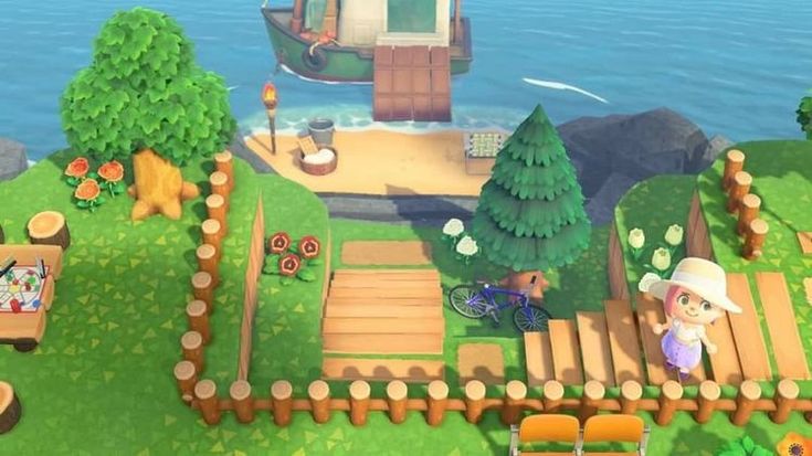 an animal crossing game is shown in this screenshot from the nintendo wii video game