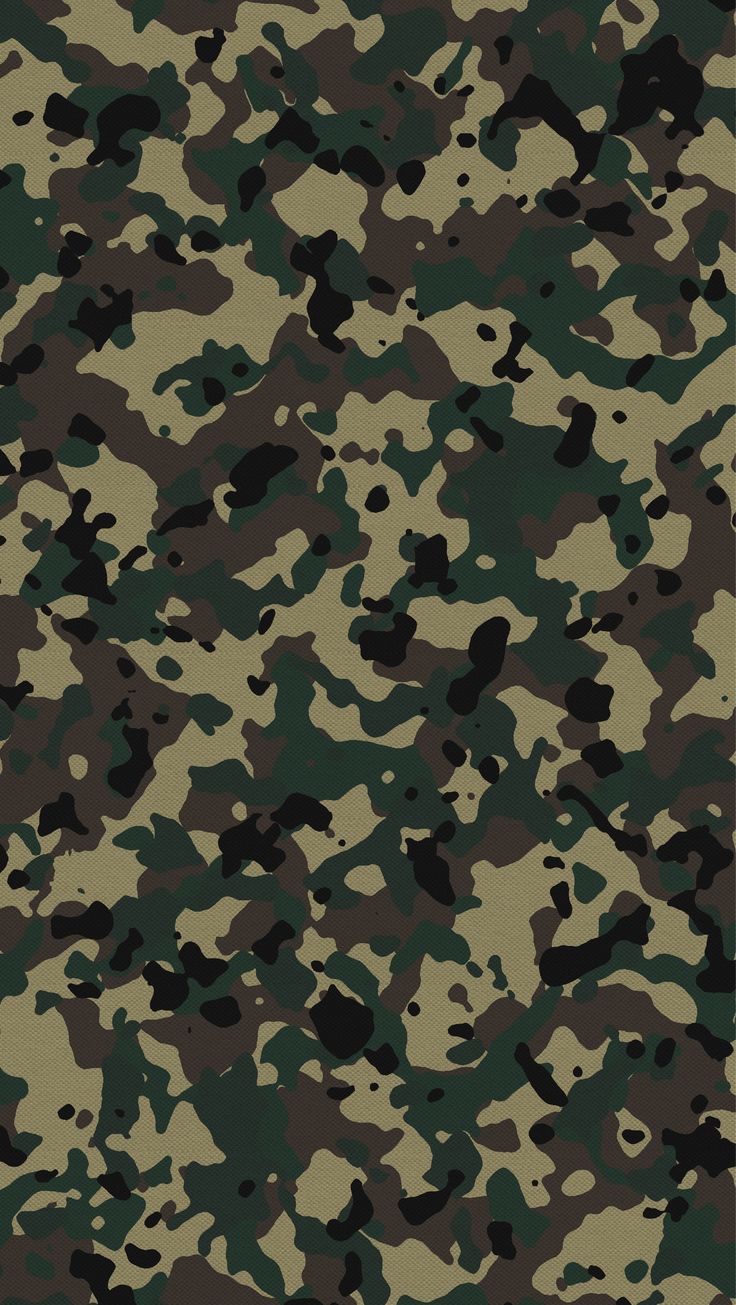 an army camo background with black and brown spots