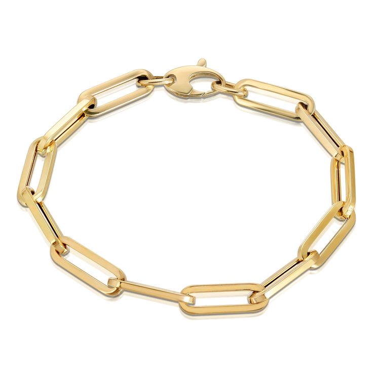 Classic Chunky Chain Bracelet, Classic Chunky Chain Bracelet With Oval Links, Classic Chain Bracelet With Chunky Oval Links, Classic Chunky Link Chain Bracelet, Classic Chunky Chain Link Bracelets, Classic Link Bracelets With Solid Link Construction, Classic Bracelets With Chunky Oval Link Chain, Timeless Link Bracelets With Chunky Chain, Timeless Chunky Link Chain Bracelet