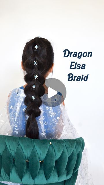 Wayne Hwang | Fashion Designer on Instagram: "👧🏻 Braiding my daughter’s hair like her favorite ❄️👸🏼 ice queen, but using the 🐲 Dragon Braiding technique to last through… kindergarten 😉 :: #elsa#elsahair#elsabraid#disneyfrozen#frozen#elsacosplay#hairstyling#girlshairstyles#braidideas#braidinspiration#disneyprincess#princesshair#toddlerhairstyles" Frozen Hairstyles For Toddlers, Elsa Hairstyle Kids Easy, Frozen Hairstyles For Kids, Elsa Frozen Hairstyle, Toddler Elsa Hair, Elsa Braid Kids, Elsa Frozen 2 Fanart, Elsa Hairstyle Kids, Elsa Hair Tutorial