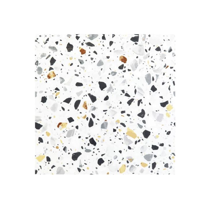 an image of white and black speckled paper with gold dots on the bottom half