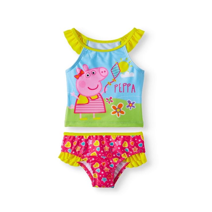 Peppa Pig Toddler Girls Tankini Size 2t New! Item Comes From A Smoke Free Home I Do Not Accept Returns! All Sales Are Final! If You Are Satisfied With Your Purchase Please Leave 5 Star Ratings. Thanks For Playful Sleeveless Sets With Cartoon Print, Playful Sleeveless Cartoon Print Sets, Fun Character Print Swimwear For Playtime, Cute Sets With Character Print For Playwear, Cute Playwear Sets With Character Print, Playful Pink School Sets, Cute Character Print Playwear Sets, Cute Swimming Sets For Beach Season, Cute Swimwear With Character Print For Playwear