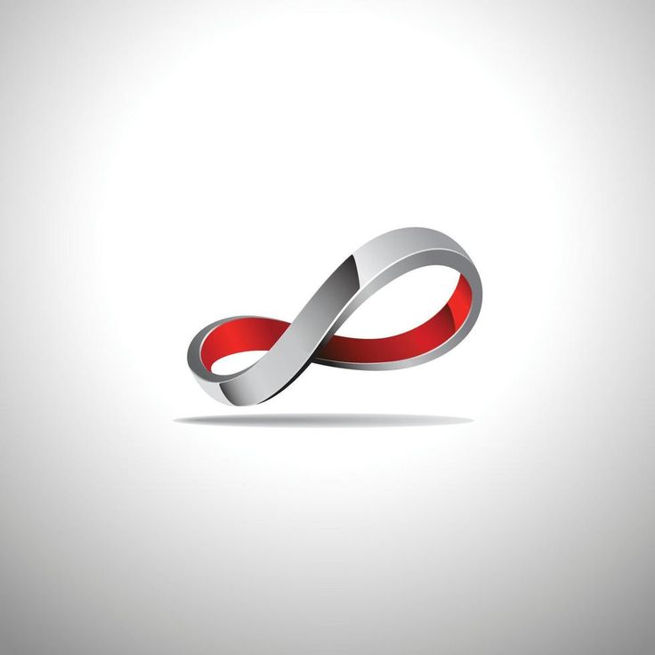 an image of a red and silver object on a white background with the letter o