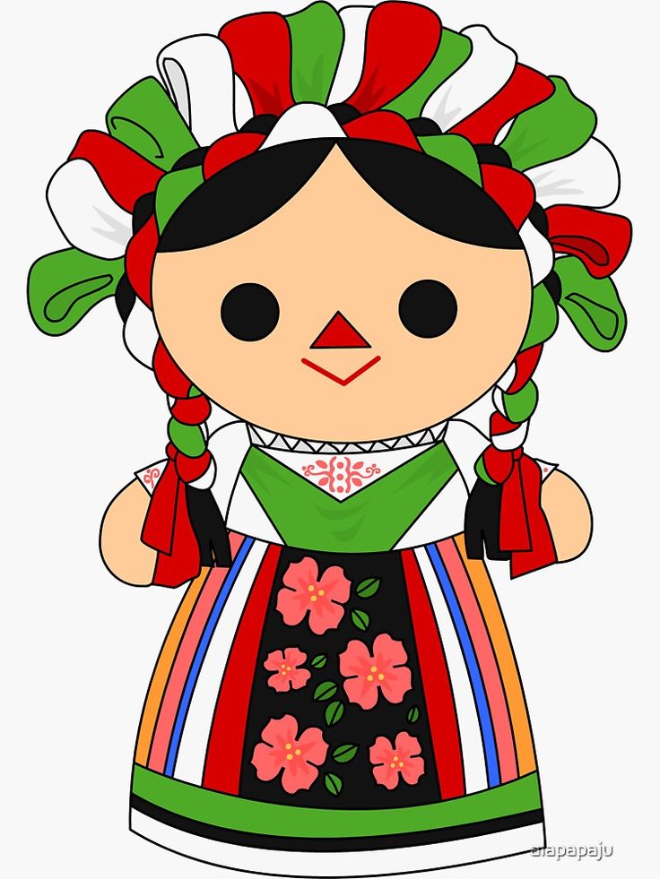 an image of a doll in mexican dress