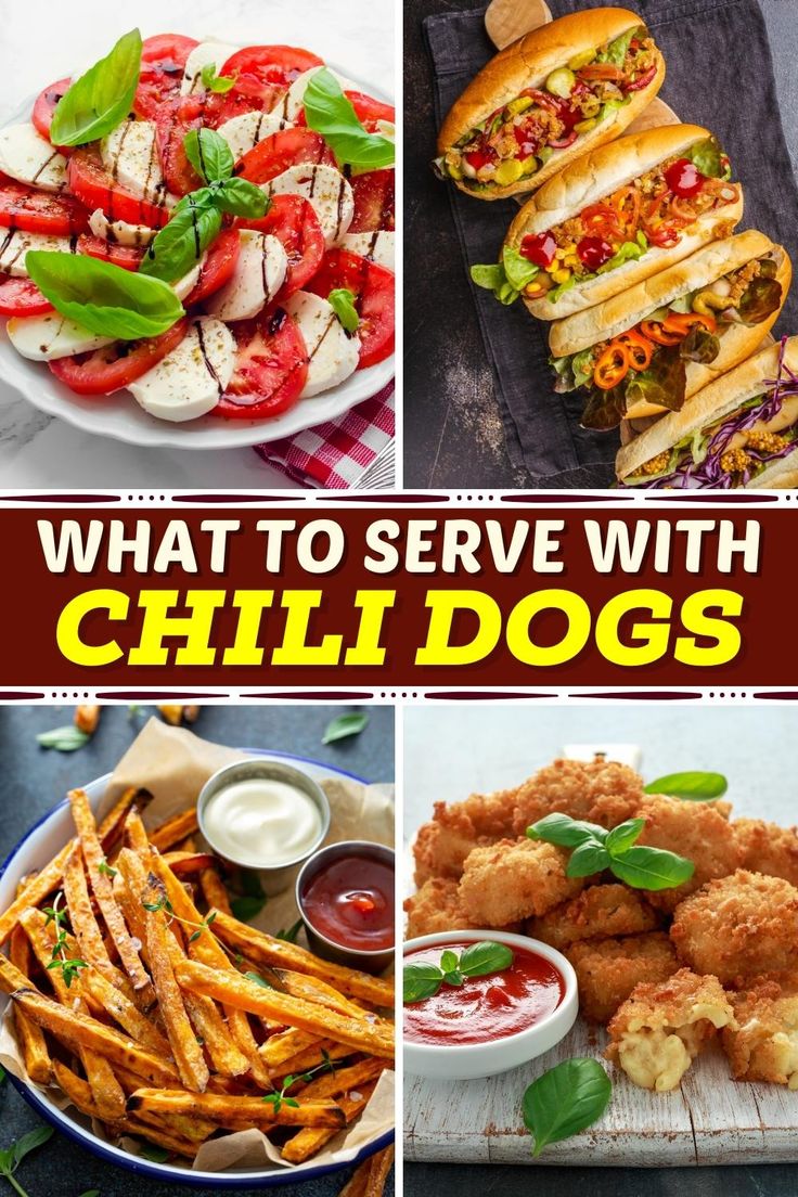 what to serve with chilli dogs and other foods that you can make at home