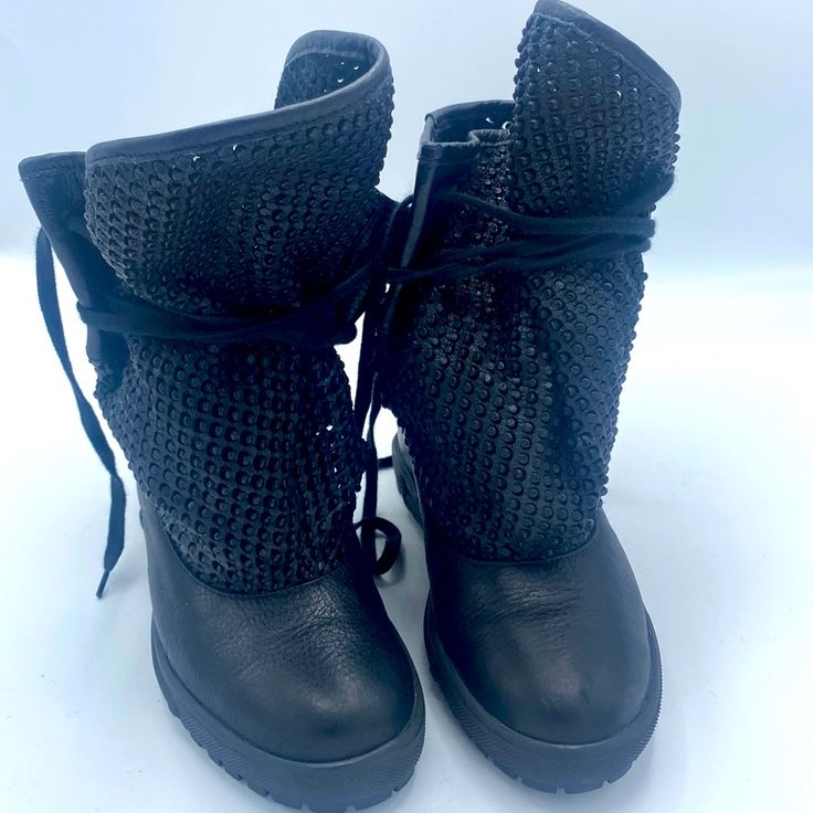 Vivienne Westwood Black Combat Boots With Mesh Foldable Top. Vivienne Westwood Tartan, Tartan Shoes, Vivienne Westwood Shoes, Black Combat Boots, Moto Boots, Vivienne Westwood, Black Boots, Combat Boots, Tartan