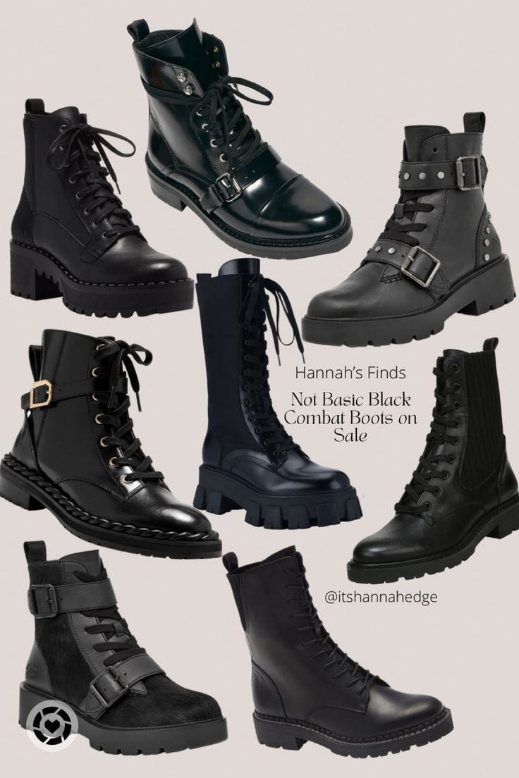 8 pairs of unique combat boots on sale Black Lug Sole Boots, Cyberpunk Boots, Combat Boots Aesthetic, Shoes Reference, Armor Boots, Edgy Boots, Combat Clothes, Combat Boot Outfit, Boots Outfit Men