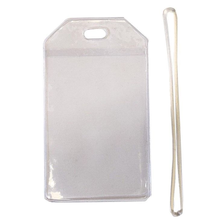 2-3/4" x 4-1/8" Clear Plastic Slip In Pocket Luggage Tag & Worm Loop Made from 7.5 mil Vinyl - Clear on Both Sides Comes with Plastic Worm Loop For Attaching to Luggage Fits Standard & Oversize Business Cards up to 2-11/16" x 4-1/16" Great for use with Business Cards, QuickStitch Embroidery Paper, Crafts, Photos, Paper & more. No laminating machine or heat required Makes a great storage pouch for embroidery needles Inserts Not Included Rectangular Luggage Tag With Id Window For Personal Use, White Rectangular Badge Holders For Everyday Use, White Rectangular Badge Holder For Personal Use, Acrylic Luggage Tags, Embroidery Paper, Laminating Machine, Plastic Worms, Vinyl Plastic, Vinyl Bag