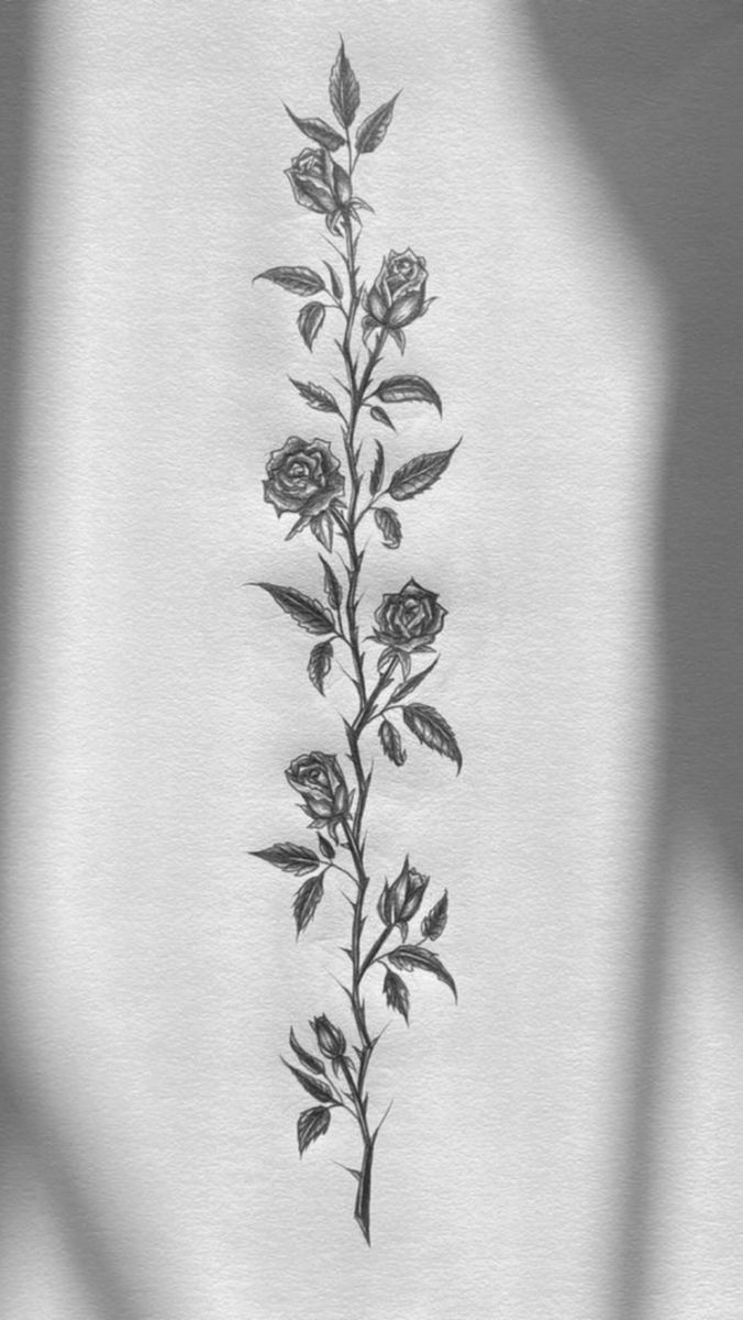 a black and white photo of a flower