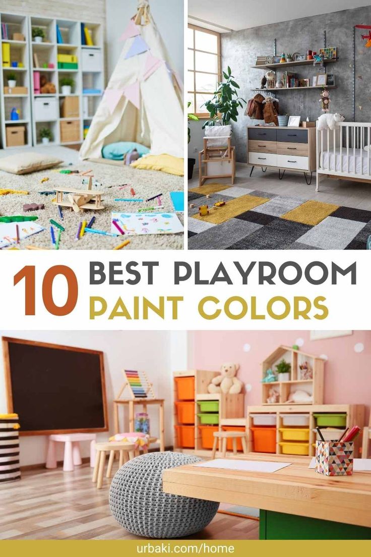 the top 10 best playroom paint colors