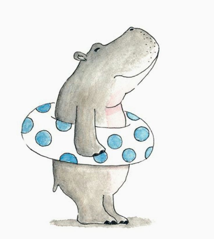 a drawing of a polar bear wearing a blue and white polka dot bib, standing on its hind legs