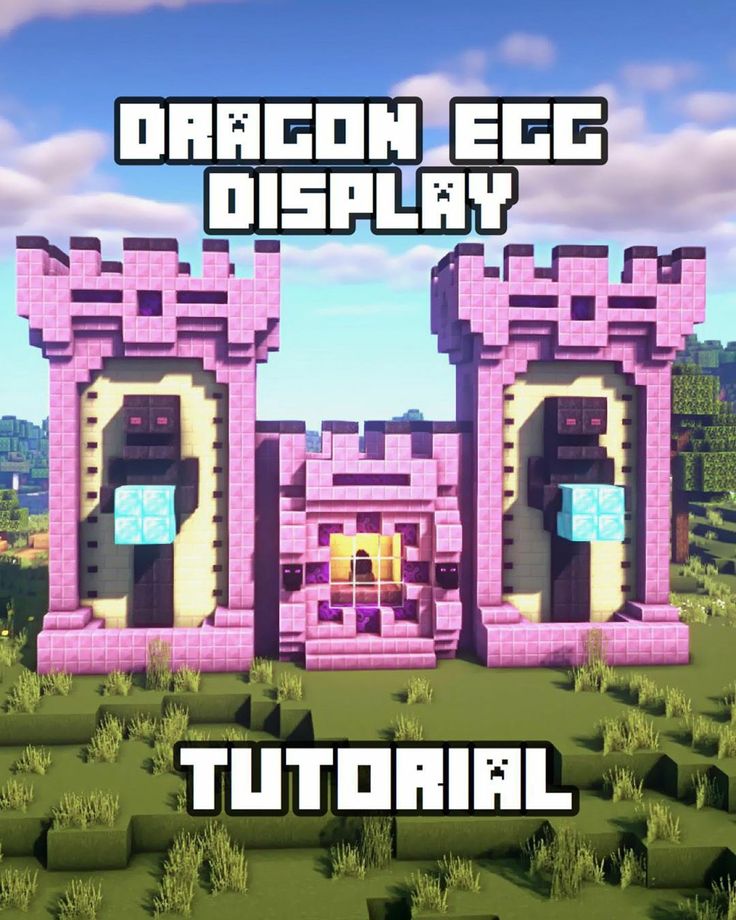 the dragon egg display in minecraft