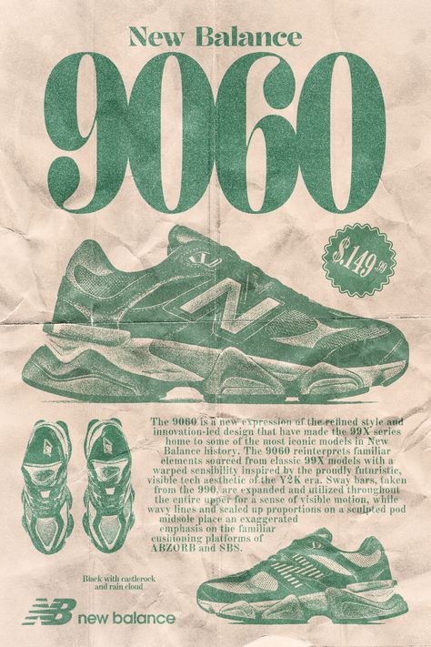 an advertisement for new balance's 990 running shoe, with the number 90 on it