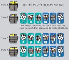 the instructions for how to make a rubdle puzzle in minecraft with pictures and text