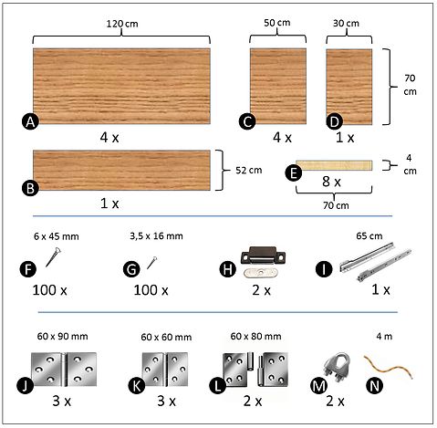 the measurements for different types of wood flooring