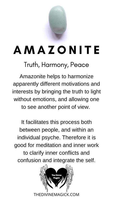 Amazonite Crystal Meaning, Crystal Healing Chart, Amazonite Crystal, Wiccan Spell Book, Crystal Aesthetic, Crystals Healing Properties, Spiritual Crystals, Gemstone Meanings, Crystal Therapy