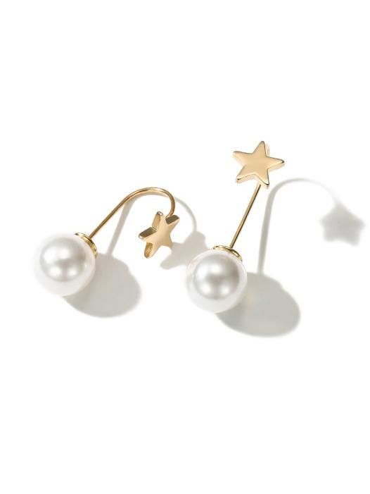 Sku CY-!24883 Material Alloy Occasion Casual Type Earrings Accessories Color GOLD COLOR Size chart: Please consult the size chart we provide for this item's measurements to help you decide which size to buy. Please note: There may be 1-3cm differ due to manual measurement. Gold Metal Ear Cuff Nickel Free, Gold Metal Ear Cuff Nickel-free, Gold Metal Round Ear Cuff, Gold Nickel-free Metal Ear Cuff, Trendy Gold Dangle Cartilage Earrings, Nickel-free Gold Metal Ear Cuff, Gold Metal Drop Cartilage Earrings, Trendy Gold Metal Pearl Earrings, Nickel Free Gold Pearl Earrings