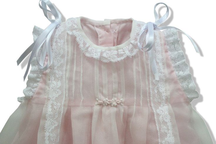 Stunning Baby Baptism dress Lace Christening Gown, Baptism dress, Girls Christening Gown set. High quality baby dress for Christening, weddings, special occasions. Made from authentic silk organza in white off color, with beautiful and soft white laces. Lining in ligth pink giving a look different and elegant! Round neck line with ruffled lace all around. Sleeveless and the same lace in the shoulder. Nice bow in shoulder with white satin ribbon. Top and bottom with handcraft pleats, made one by Elegant Fitted Pink Baptism Dress, Elegant Pink Baptism Dress For Spring, Fitted Sleeveless Pink Baptism Dress, Pink Princess-style Lace Baptism Dress, Pink Princess Lace Baptism Dress, Elegant Pink Summer Baptism Dress, Elegant Summer Baptism Dress In Pink, Sleeveless Lace Baptism Dress, Pink Lace Bodice Dress For Baptism