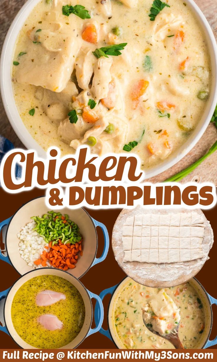 chicken and dumplings cookbook cover