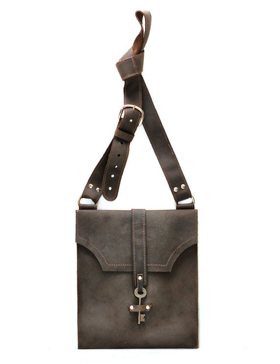 Vintage Leather Messenger Bag, Brown Leather Messenger Bag, Cross Body Satchel, Steampunk Bag, Steampunk Leather, Bag Women, Leather Travel Bag, Leather Laptop Bag, Crossbody Messenger Bag