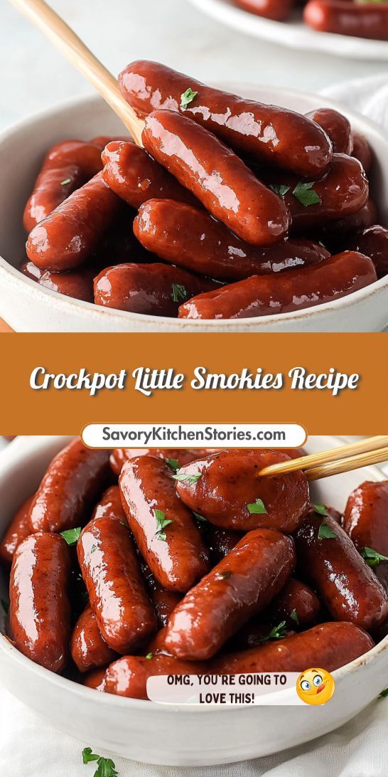 two bowls filled with cooked hot dogs and chopsticks in them, on top of a white table cloth