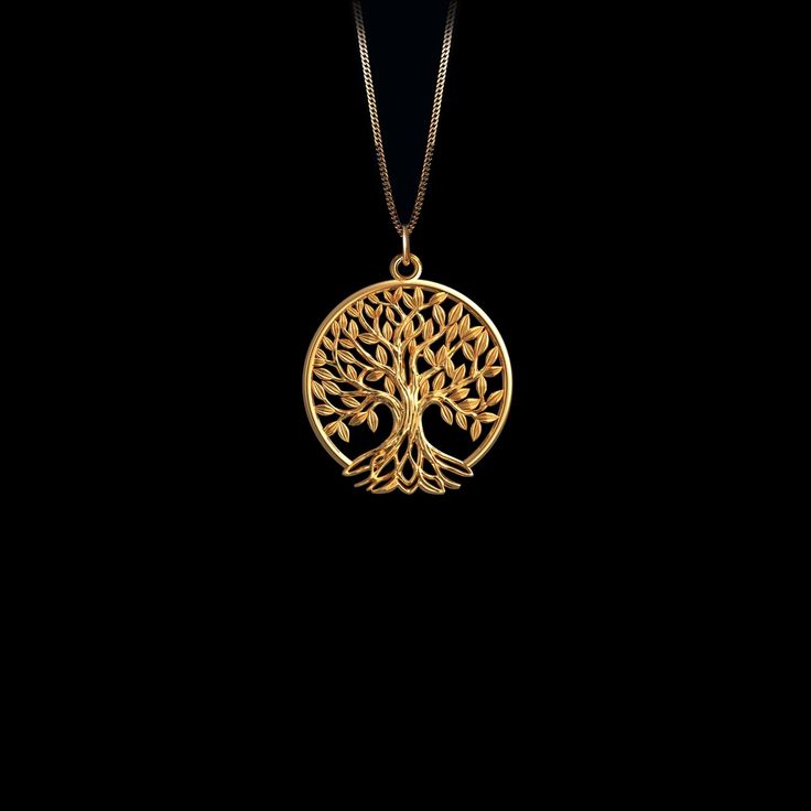 Discover our unique tree of life pendant, a timeless symbol of spirituality and interconnectedness. This pendant is a fine representation of spiritual symbolism and natural beauty. PENDANT INFORMATIONThis pendant is made of real, solid gold.• Made in USA• Size: Mini• Material: 14k or 18k solid gold• Finish: polished• Height: 0.9" (22,5 mm) | *includes the small circle, bail dimensions not included• Width: 0.79" (20 mm)• Pendant weight (approx.): 3 grams (14k)• Bail: fits up to 4 mm chains• Solid Mini Tree, Timeless Symbol, White Gold Pendant, Small Circle, Unique Trees, Solid Gold Chains, Tree Of Life Pendant, Box Making, Yellow Gold Pendants