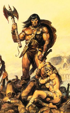 Conan O Barbaro, Robert E Howard, Bd Art, Boris Vallejo, Frank Frazetta, Conan The Barbarian, Red Sonja, Pulp Art, Dark Horse Comics