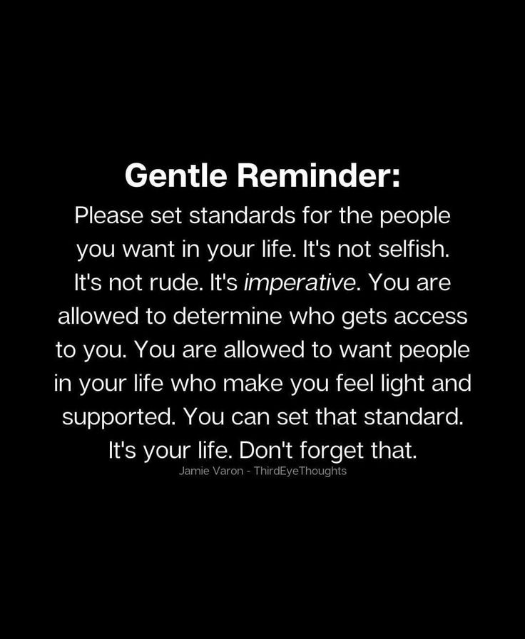 a black and white photo with the words gentle reminder