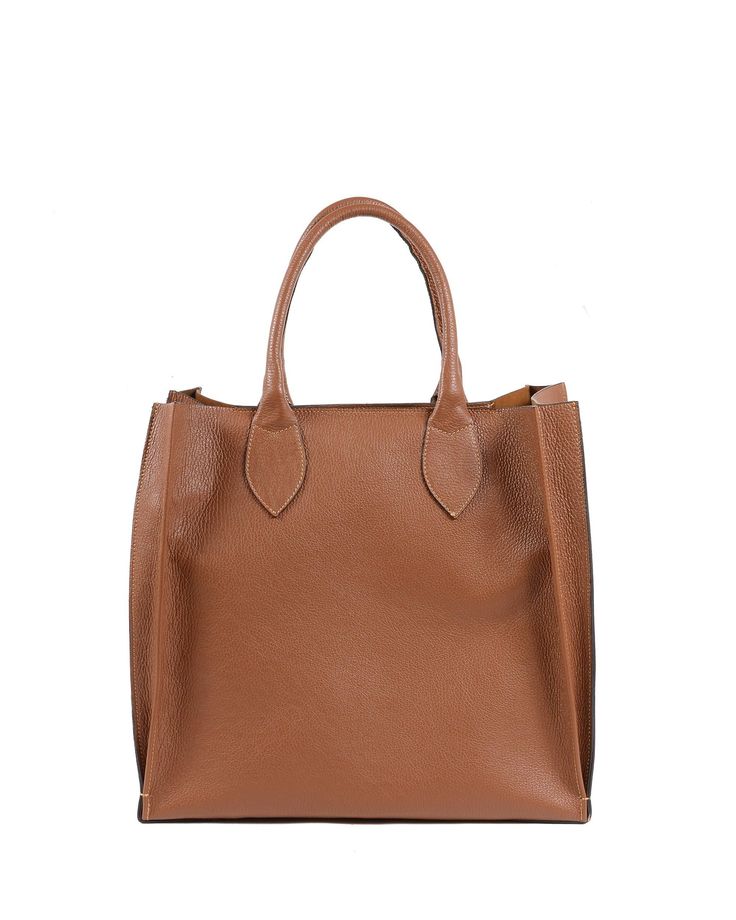 The Dee Holdall Tote elevates the expectations of a tote bag. Featuring a removable interior pocket and removable shoulder strap, this tote is as good at multitasking as you are. The structured silhouette and timeless pebble grain 100% fine Italian leather make this tote a classic addition to every outfit. Made in Italy 100% Leather Measures (Width-Height-Depth): 36x34x18 cm Everyday Satchel With Handle Drop In Pebbled Leather, Textured Leather Double Handle Bag, Double Handle Textured Pebbled Leather Bag, Pebbled Leather Tote Shoulder Bag With Leather Handles, Pebbled Leather Shoulder Bag Tote With Leather Handles, Pebbled Leather Tote Bag With Leather Handles, Tote Bags With Pebbled Leather And Leather Handles, Pebbled Leather Shoulder Bag With Double Leather Handles, Textured Leather Tote Satchel For Daily Use