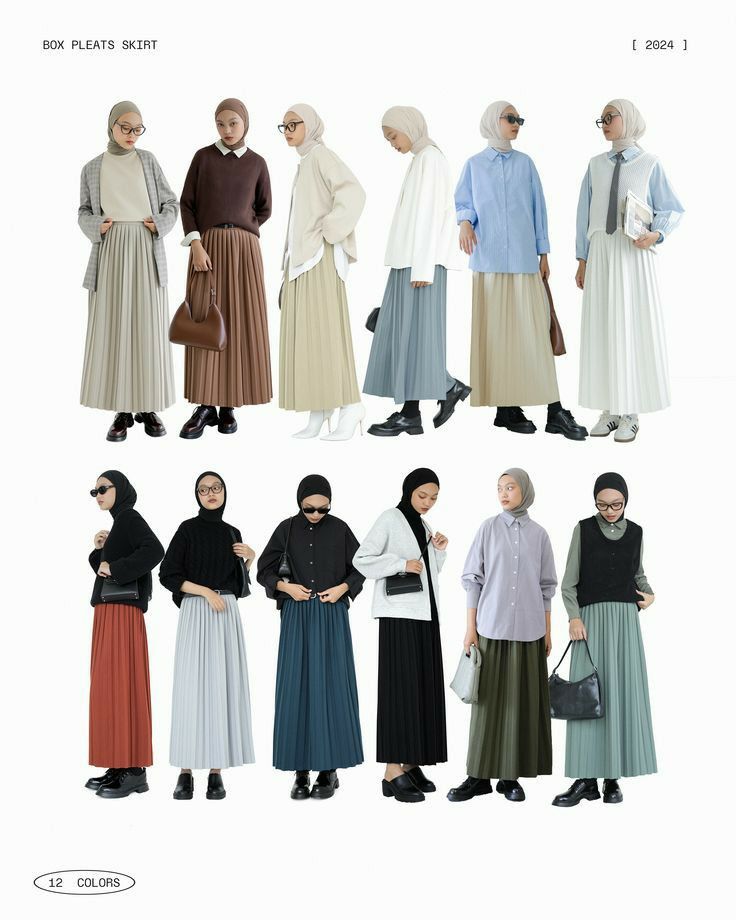 Type Of Hijab Style, Long Skirt Style Fashion Ideas, Hijab With Skirt Outfits, Casual Hijabi Outfits Summer, Japanese Modest Fashion, Outfit Styles Types Of Aesthetic, Spring Outfits Hijab, Dating Outfits For Women, Outfit Ideas Long Skirt