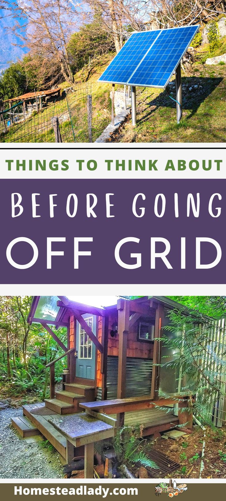 Thinking of going off-grid with your family? Or maybe you’re exploring the idea of taking the home or homestead partially off grid. Is it all or nothing? Here are answers to commonly asked questions about off-grid living for beginners. Tips from real off grid homesteaders to take you to self-sufficiency. There’s more to off grid than solar panels! Self Sufficient Tiny Home, Build Off Grid Home, Off Grid Homestead Sustainable Living, Off Grid Water Heater, Off Grid Living Uk, Off Grid Greenhouse, Off Grid Fridge, How To Live Off Grid, Living Off The Grid Aesthetic