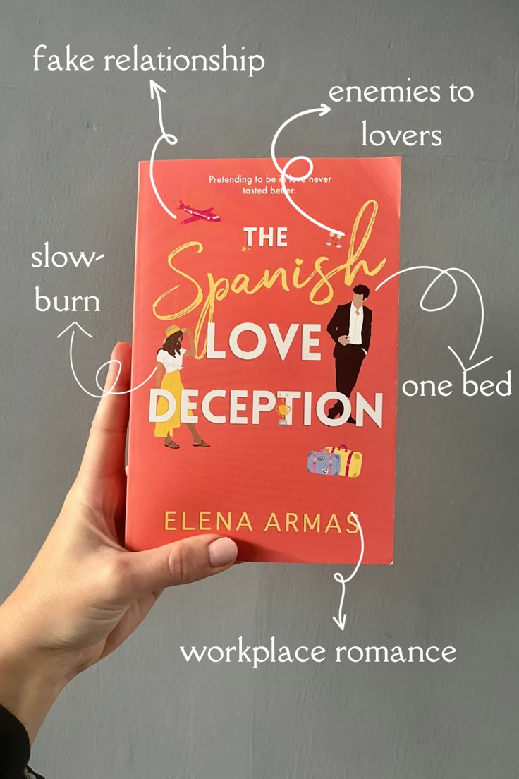 All the best tropes in this perfect romance novel by Elena Armas, The Spanish Love Deception. From fake relationships, to enemies to lovers, and my favourite one bed! Romance, romance book, book, reading, bookstagram, tropes, love, slow-burn, workplace romance, 5 star read, books of 2023. #bookstagram #books #romance Note this description contains affiliate links that allow you to find the items mentioned, the viewer is in no way obligated to use these links. Thank you for your support! Bed Romance, Books Of 2023, Tiktok Made Me Buy It, The Spanish Love Deception, Spanish Love Deception, Workplace Romance, Choice Awards, The Year, Romance