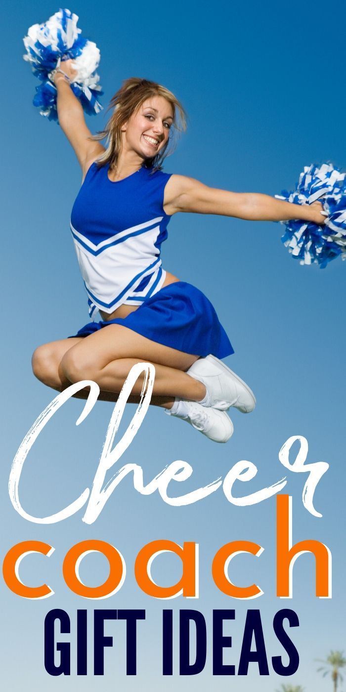 the cheer coach gift idea is perfect for any cheerleader