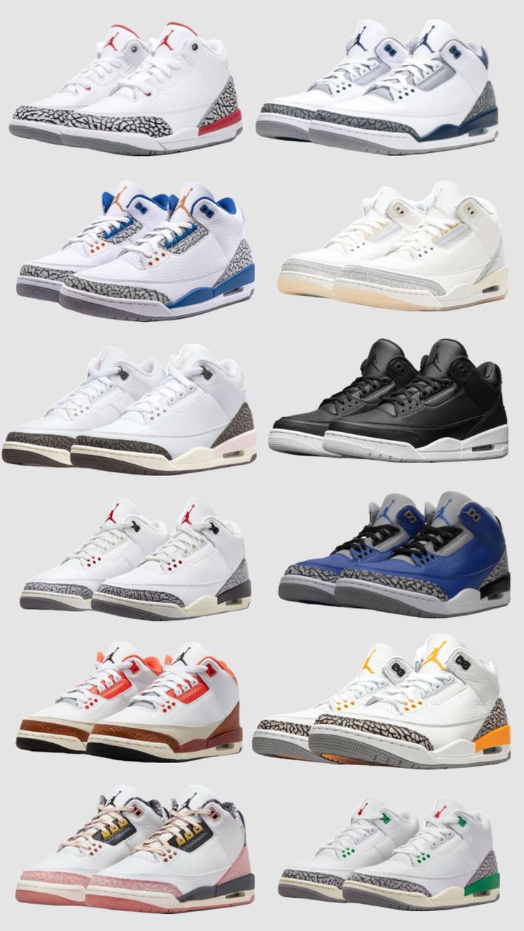 Jordan 3 #jordan3s #jordanshoes #jordan3 Jordans For School, Air Jordan 3 Retro Outfit, Outfits With Jordan 3s, Jordan 3 Shoes, Jordans 3, Jordan 3 Outfit, Jordan Retro 2, Cute Jordans