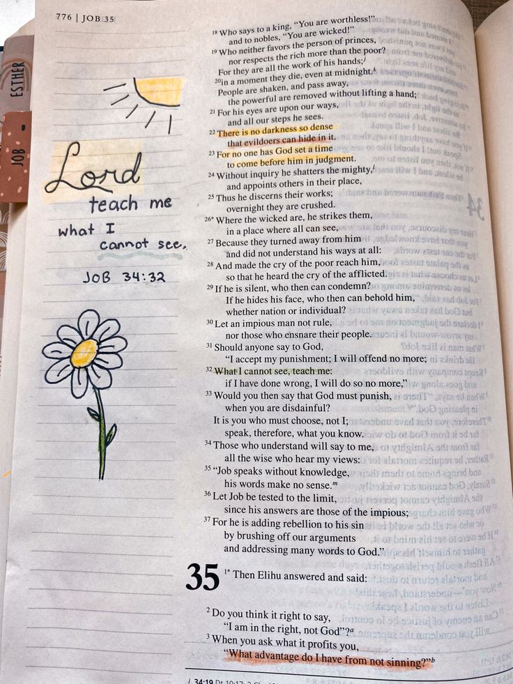 an open bible with flowers and the words jesus teach me